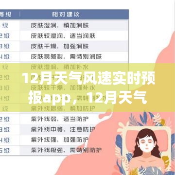 12月天气风速实时预报App，使用指南与实时天气预报