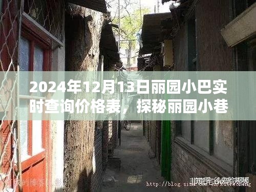 探秘丽园小巷宝藏，2024年丽园小巴实时价格查询指南