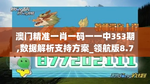 澳门精准一肖一码一一中353期,数据解析支持方案_领航版8.713