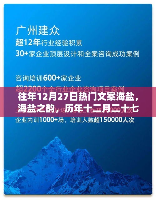历年十二月二十七日热门文案回顾，海盐之韵的影响与魅力