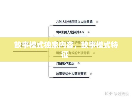 故事模式独家内容，故事模式特征 