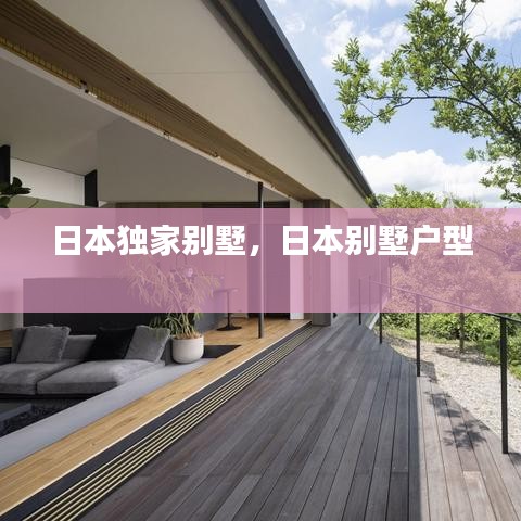 日本独家别墅，日本别墅户型 
