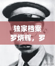 独家档案罗炳辉，罗炳辉老婆 
