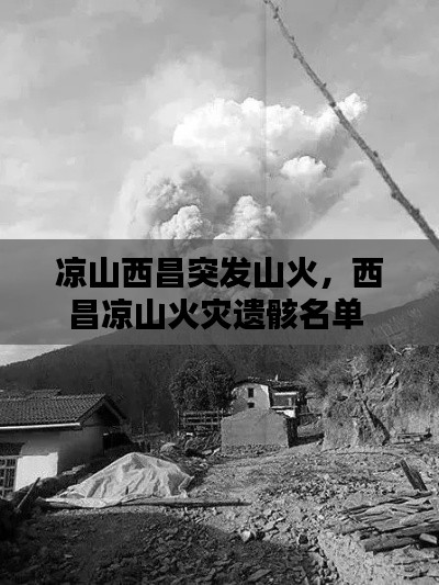 凉山西昌突发山火，西昌凉山火灾遗骸名单 