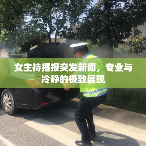女主持播报突发新闻，专业与冷静的极致展现