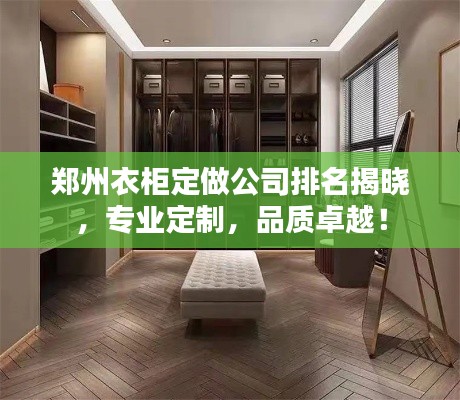 郑州衣柜定做公司排名揭晓，专业定制，品质卓越！
