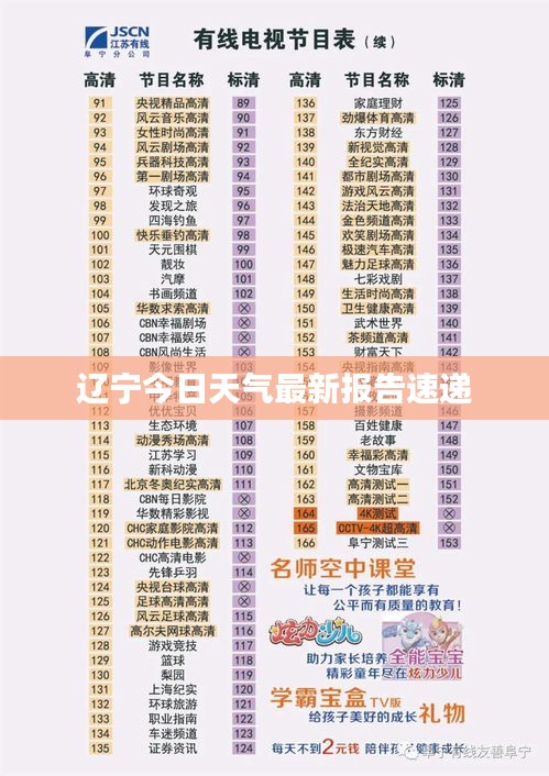 辽宁今日天气最新报告速递