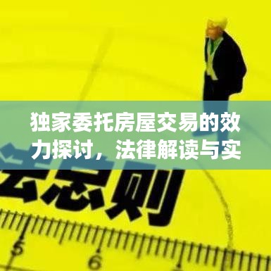 独家委托房屋交易的效力探讨，法律解读与实际应用分析
