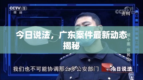 今日说法，广东案件最新动态揭秘