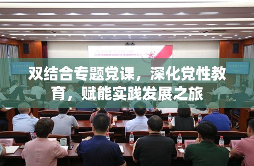 双结合专题党课，深化党性教育，赋能实践发展之旅