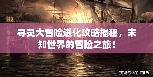 寻灵大冒险进化攻略揭秘，未知世界的冒险之旅！