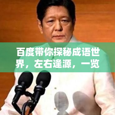百度带你探秘成语世界，左右逢源，一览成语宝藏
