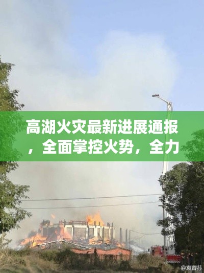 高湖火灾最新进展通报，全面掌控火势，全力扑救！